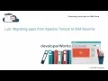 Lab Migrating Java apps to Bluemix