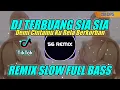 Download Lagu DJ Terbuang Sia Sia (Cut Rani) Remix Slow Full Bass Terbaru 2024