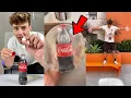 Download Lagu Coke \u0026 Mentos Bottle INSIDE Balloon!! *Experiment!* - #Shorts