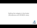 Responsive Wordpress Web Hosting Theme Footer sidebar widgets