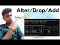 Alter Table in MySQL in Hindi - 9 MySQL Tutorial for beginners in hindi