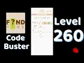 Code Busters Level 260 Walkthrough All Puzzle Solutions Solutionguruji