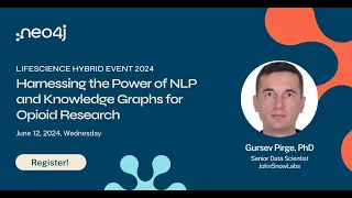 Thumbnail for Harnessing the Power of NLP and Knowledge Graphs for Opioid Research video