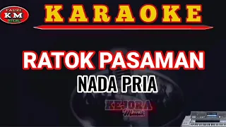 RATOK PASAMAN - Karaoke/Lirik Lagu Joged (GAMAD) Nada Pria