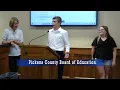 Pickens County Board of Education July 11 2024