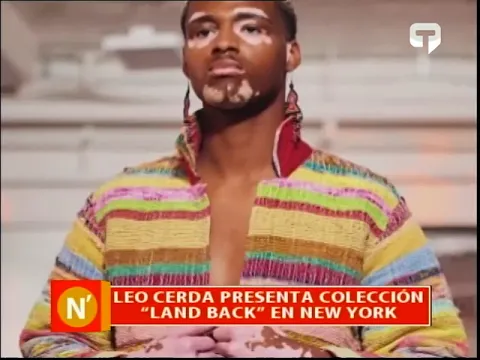 Leo Cerda presenta colección Land Back en New York
