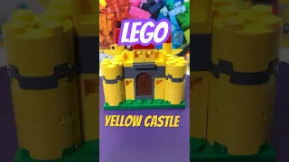 LEGO Yellow Castle (LEGO Classic 11008 Bricks and Houses) LEGO #shorts