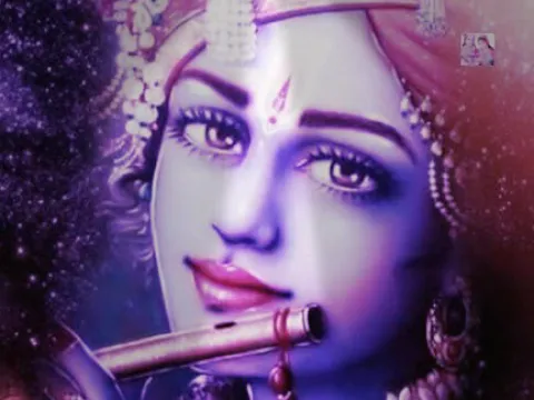 Download MP3 Krishna tan Krishna man Krishna Krishna sumiran |Ananya basu | Govinda charan dasi #krishnabhajan