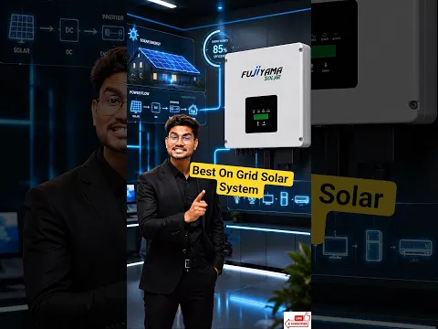 Fujiyama On Grid Solar System Price #utlsolar #fujiyama