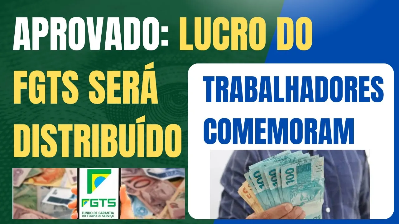 ???????????? FGTS: LUCROS DISTRIBUÍDOS E TRABALHADORES COMEMORAM ???????????? #fgtsliberado #lucrodofgts #fgts2022