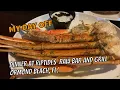 Dinner at Riptides Raw Bar and Grill in Ormond Beach Florida All You Can Eat Crab Legs