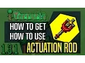 Terraria 1 3 1 - Actuation Rod Tutorial