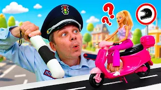 👮 Полицейский Женя всё перепутал! Кто нарушил правила?