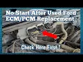 Ford Check Engine Light On No Start After Replacing ECM - PCM Here s Why Ranger