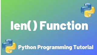 Len Function Python Programming