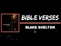 Blake Shelton - Bible Verses (Lyrics)