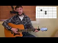 Break Up in the End - Cole Swindell - Guitar Lesson - Beginner/Intermediate - Intro/Verse/Chorus