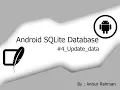 Android SQLite Tutorial - Update Data