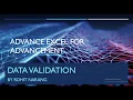 Chapter 15 Data Validation