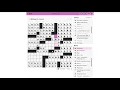 Solving the WaPo Crossword in 1 51 New Monday PR