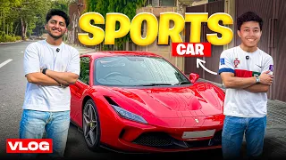 Ayush Finding His New Sports Car 😍 Test Drive Vlog