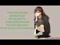 Download Lagu Nightcore - A Thousand Years - Christina Perri