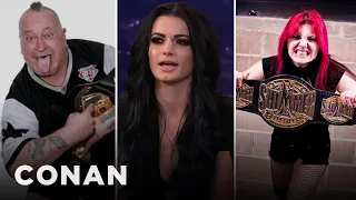 Paige Comes From A Wrestling Family CONAN on TBS
