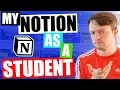 How I Use Notion My Student Workspace TEMPLATE