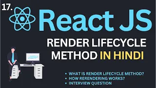 Render Lifecycle Method in ReactJs Tutorial in Hindi Complete React Course in Hindi