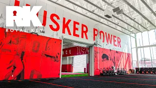Inside the NEBRASKA CORNHUSKERS 165 000 000 FOOTBALL Facility Royal Key
