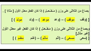 المصدر الميمي عماد إبراهيم 