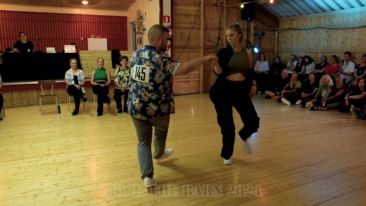 Johannes Forsmark & Viktoria Burman - 3rd place Advanced Jack&Jill Finals - Rock The Barn 2024