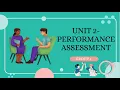 UNIT 2 PERFORMANCE ASSESSMENT PED 6 Group Reporting by English 2
