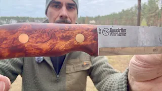 Carving a Wooden Spoon in the Forest | Casström No 10 SFK Järv