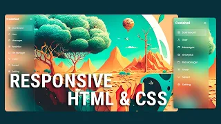 How to Create Sidebar Menu using HTML CSS