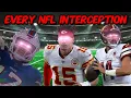 EVERY NFL INTERCEPTION FROM THE SEASON