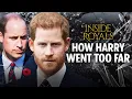 Lagu Prince Harry took things too far with William \u0026 there's no going back