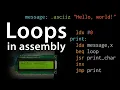 How assembly language loops work