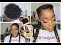 HOW TO FEED-IN BRAIDS DO IT YOURSELF EASY 2 BRAIDS WITH WEAVE TUTORIAL