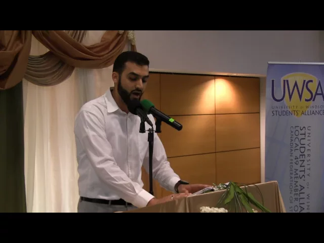 ⁣Quran Recitation - Brother Ahmad Bazzi - TMA Eid Al Ghadeer Gala 1437-2016