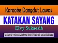 Download Lagu KATAKAN SAYANG  - KARAOKE DANGDUT - ELVY SUKAESIH