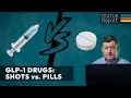 GLP-1 weight loss shots vs pills explained