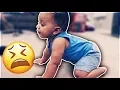 KYRIE CRAWLED FOR THE FIRST TIME THE PRINCE FAMILY