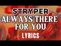 Download Lagu Always There For You (Lyrics) ~ Stryper