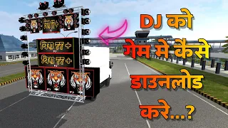 how to download dj truck mod in bus simulator indonesia srk games