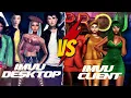 IMVU DESKTOP VS IMVU CLIENT which imvu better imvu client or imvu desktop