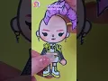 Reverse Play Kpop Demon Hunters Rumi Toca boca Drawing