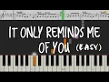 Download Lagu Only Reminds Me Of You - MYMP | Easy Piano Tutorial