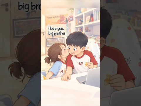 She Walked Into Her Brother’s Room Just to Say This… 🥹