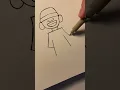 Can you draw simple graffiti character